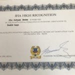 IFIA High Recognition